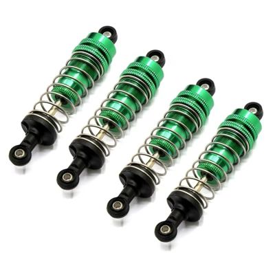 Rc Car Shock Absorber Compatible with HBX 16889 16889A 16890 16890A SG1601 SG1602 1/16 RC Car Upgrade Parts Accessories 4Pcs Metal Shock Absorber Damper