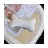 2PCS Halloween Dog Bone Hair Clips - Cute Plush Bone Barrettes for Hair Accessories view 3