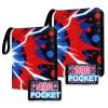2 pack 440 Card Binder 4 Pocket and 900 Card Binder 9 Pocket Trading Card Binder High Storage Waterproof Card Holder view 1