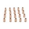 20Pcs M3 Link Rod Brass Ball Head Bearing Ends Joint Bolt Spare Parts for 1/10 1/8 RC Crawler Off-Road Car Accessories view 1
