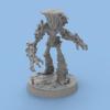 6 Pcs DND Myconids Adults Sprouts Miniature Bulk Mushroom Figures Models 3D Printed Unpainted Miniature for TRPG Tabletop Gaming Collectible, Fantasy World, Ideal Gift for Dungeon Masters view 4
