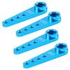 4PCS 37Mm 25T Metal Extension Steering Servo Arm Horn for RC Car Crawler Parts,BlueB87B view 1
