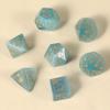 7pcs Polyhedral Dice Set  Vintage Dragon Engraved Gemstone Style Dice for DND, Dungeons & Dragons, RPG Tabletop Games (Bright Sky Blue Cats Eye) view 3