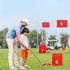 Backyard Golf Chipping Game,Golf Game with Balls and Flags,Portable 9 or 6 Holes Yard Golf Course for Outdoor, Lawn, Beach, Park,Golf Gifts for Men Women view 2