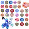 Bulk Fidget Spinners Set, 50 Pcs Sensory Fidget Toys with Unique Patterns & 2 Pcs LED Light Up Spinner, Stress Relief Toys for Kids with ADHD Autism, Party Favors, Goodie Bag Stuffers, Classroom Prize view 1