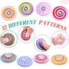 Bulk Fidget Spinners Set, 50 Pcs Sensory Fidget Toys with Unique Patterns & 2 Pcs LED Light Up Spinner, Stress Relief Toys for Kids with ADHD Autism, Party Favors, Goodie Bag Stuffers, Classroom Prize view 3