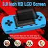 3.0" Screen Retro Handheld Game for Kids Adults - Portable 258 Preloaded Classic Video Games, Rechargeable Gaming Player for Travel Electronic Xmas Gift for Boys Girls view 3