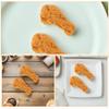 Beaupretty 8pcs Artificial Fried Chicken Legs, Realistic Drumstick Model, Lifelike Food Prop for Kitchen, Restaurant, Home Party Decoration, Photography Display, Chocolate, PVC, 3. 34 X 1. 77 X 1. 10 view 2