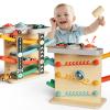 Paisure Toddler Toys for 1 Year Old Boy Girl 2 in 1 Pound Ball Toy & Car Ramp Race Track Learning Early Developmental & Educational Montessori Toys for Toddler 1-3 Year Old Birthday Gifts view 1