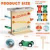 Paisure Toddler Toys for 1 Year Old Boy Girl 2 in 1 Pound Ball Toy & Car Ramp Race Track Learning Early Developmental & Educational Montessori Toys for Toddler 1-3 Year Old Birthday Gifts view 3