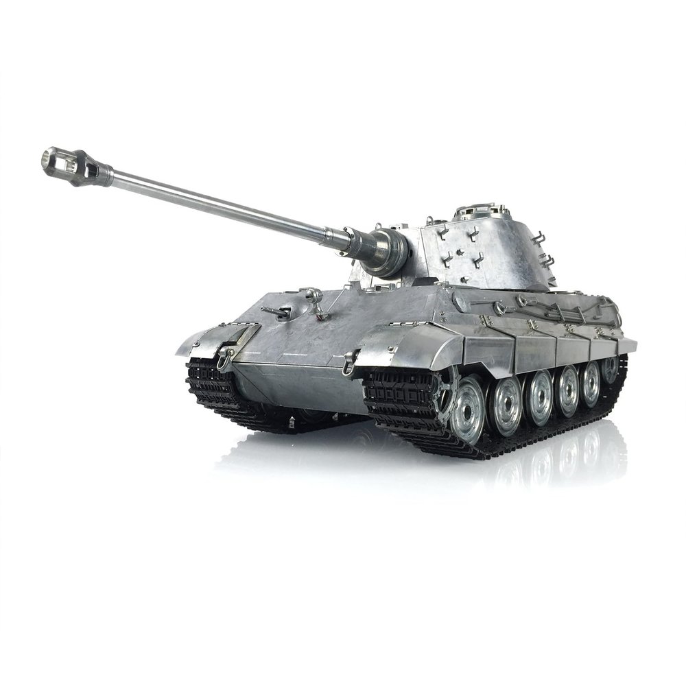 TOUCAN RC HOBBY 1/16 Mato Metal German King Tiger BB RTR RC Tank 1228 Tracks Wheels