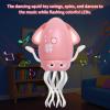 Dyale Dancing Squid Toy, Dancing Music Squid Baby Toys for Ages 3 and Up for Kids,Pink view 3