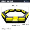 15Ft Gaga Ball Pit Inflatable with Built-in Blower Indoor & Outdoor Portable Gaga Ball Pit Blow Up Gaga Pit Game Court for Backyard, Camp, Family Fun view 2