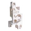 AIYIMUSIDEEN White High Tower Building BlockArchitecture Building Blocks Suitable for Adults view 1