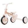 7 in 1 Baby Tricycle, Foldable Toddler Tricycle with Removable and Adjustable Parent Handle, Toddler Push Bike with Removable Pedal, Canopy, and Guardrail, Tricycle for 12-72 Months (Light Brown) view 2