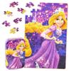 Puzzles for Kids Ages 4-8,Kids Puzzls in a Metal Box,60 Pieces Long Hairs Princess Small Puzles,Kid Boys Girls Learning Educational Puzzle Packed in Tin Box view 1