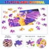 Puzzles for Kids Ages 4-8,Kids Puzzls in a Metal Box,60 Pieces Long Hairs Princess Small Puzles,Kid Boys Girls Learning Educational Puzzle Packed in Tin Box view 3