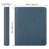 16 Pocket Toploader Binder,Holds 640 3x4 Toploader Hard Cases,Sleeves Card Collection Binder,20 Double Sided Pages,Compatible with Trading & Sports Holder (Dark Blue) view 3