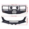1/10 Scale ARB Bull Bars Metal Tube Front Winch Bar Bumper for RC Crawler RUN80 Chassis LC80 Body SCX10 TRX4 Upgrade Parts (B with lamp) view 2