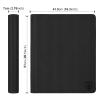 16 Pocket Toploader Binder,Holds 640 3x4 Toploader Hard Cases,Sleeves Card Collection Binder,20 Double Sided Pages,Compatible with Trading & Sports Holder(Black) view 3