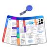 EMT Pocket Guide & Paramedic Flashcards - EMT Cards with Medical References for Work & School Essentials - 2025 Edition Badge Cards for EMS & First Responders view 1