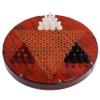 Natural Crystal Jade Chinese Checkers Board Game - Travel Games Sets, Chinese Decor & Gifts, Chinese New Year Decor view 1