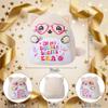 10th Birthday Gift Stuffed Animals - Cat Plush Toys for Kids Cat Stuffed Animals Birthday Gifts for Girls Boys with Love Glasses Microphone Double Digits Embroidery view 3
