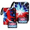 2 pack 440 Card Binder 4 Pocket and 900 Card Binder 9 Pocket Trading Card Binder High Storage Waterproof Card Holder view 1