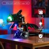 BOOZUU Light Kit for 10375 Toothless - Easy Install with Guide, Hidden Wires, DIY Light Upgrade for How to Train Your Dragon Display (Lights Only, No Model) view 4