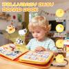 Jollybaby Montessori Activity Busy Book for Toddlers, Preschool Educational Learning Busy Board for 3 Year Old, Felt Quiet Book Birthday Gift - Farm view 2