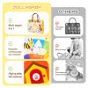Jollybaby Montessori Activity Busy Book for Toddlers, Preschool Educational Learning Busy Board for 3 Year Old, Felt Quiet Book Birthday Gift - Farm view 4