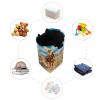 Jihqo Laundry Hamper Basket Farm Cowboy Collapsible Nursery Storage Bin Waterproof Clothing Baskets for Home Bedroom Bathroom Washing Room view 4