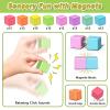 Apluses Magnetic Blocks for Toddlers Toys, Magnetic Building Cubes Toy for Sensory STEM Autism Education Preschool, Magnet Toys for 3 4 5 6 Year Old, Birthday Gifts Games for Boys Girls view 2