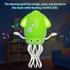 DYALE Dancing Squid Baby Toy, Dancing Music Squid Baby Toys for Ages 3 and Up for Kids,Light Green view 2