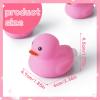 24pcs Laying Duck Rubber Ducks in Bulk,Mini Rubber Ducks,Funny Duckies for Cruise Ships,Car Decorations for Bring Joy to Life view 2