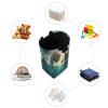 Jihqo Laundry Hamper Basket Piranhas and Pirate Ships Collapsible Nursery Storage Bin Waterproof Clothing Baskets for Home Bedroom Bathroom Washing Room view 4