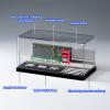 1/64 Model Car Display Case Diorama Garage,Simulated Parking Lot Model Miniature Scene Parking Lot PVC Assembly with Light Parking Space Model Display Frame Toy Display Box (Road Scene Garage) view 4