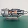 1/20 Turbofan Engine Model Kit, 100+pcs DIY Assembly PT6A Aircraft Engine Model Science Physical Experiment Toy - Build Your Own view 2