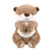 LUKETURE Snuggle Breathing Otter Plush Toy - Baby Sleep Soother with Calming Motion, White Noise, Soft Night Light & Soothing Vibration, Sensory Toy for Infants & Toddlers view 1