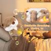 LUKETURE Snuggle Breathing Otter Plush Toy - Baby Sleep Soother with Calming Motion, White Noise, Soft Night Light & Soothing Vibration, Sensory Toy for Infants & Toddlers view 3