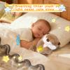 LUKETURE Snuggle Breathing Otter Plush Toy - Baby Sleep Soother with Calming Motion, White Noise, Soft Night Light & Soothing Vibration, Sensory Toy for Infants & Toddlers view 4