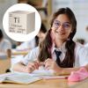 10 Mm Titanium Cube, High Purity 99.95%, Element Cubes With Ti Atomic Symbol, Includes 1 Piece, For Science Demonstrations And Educational Displays view 2