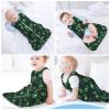 Muishi Retro Green Peacock Feather Baby Wearable Blanket Infant Boys Girls Sleeping Bag For Newborn Unisex Baby Stuff Sleep Sack Suit M(6-12month) view 3