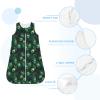 Muishi Retro Green Peacock Feather Baby Wearable Blanket Infant Boys Girls Sleeping Bag For Newborn Unisex Baby Stuff Sleep Sack Suit M(6-12month) view 4