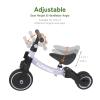 besrey 5 in 1 Toddler Bike for 1 Year to 4 Years Old Kids, Toddler Tricycle Kids Trikes Tricycle, Toys for Boy & Girl, Balance Training, Removable Pedals view 3