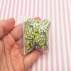 Large Honey Bee Fake Polymer Clay Slice Sprinkles, Insect Nail Art Slices, Miniature Sprinkles, Fimo Fake Sprinkles for Crafts, Decoden Embellishments (30 gram Bag) view 4