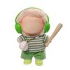 15cm/17cm Doll Outfit Suitable for Labubu Clothes Sports Wear Outfits Gym Dolls Accessories for Dressing Up (No Doll Included) (D-Green Stripe Baseball Suit 6-Piece Sets) view 1
