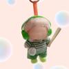 15cm/17cm Doll Outfit Suitable for Labubu Clothes Sports Wear Outfits Gym Dolls Accessories for Dressing Up (No Doll Included) (D-Green Stripe Baseball Suit 6-Piece Sets) view 4