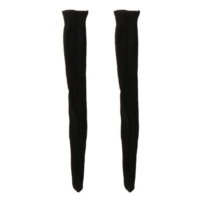 10 Pairs 1/6 Scale Thigh High Stockings for 12 Inch Female Figures, Super-Sleek Cloth Socks for Doll Photography, Cosplay & Collector Display