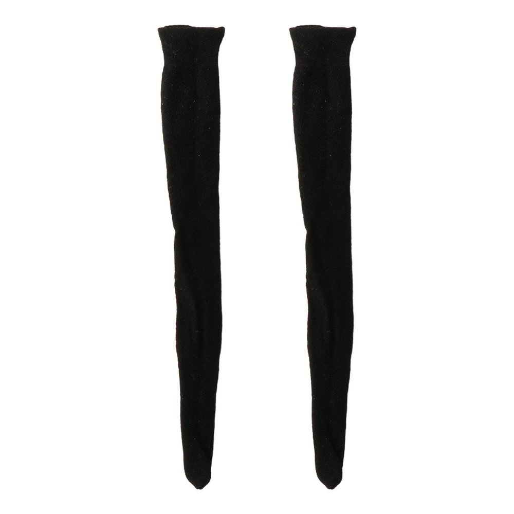 10 Pairs 1/6 Scale Thigh High Stockings for 12 Inch Female Figures, Super-Sleek Cloth Socks for Doll Photography, Cosplay & Collector Display